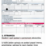 Kako ispuniti poreznu prijavu