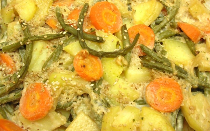 zapečeno povrće