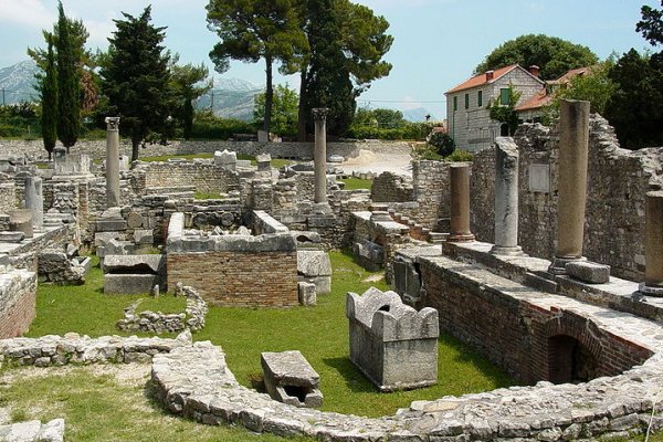 rimske ruševine u solinu