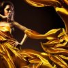 zlatna haljina