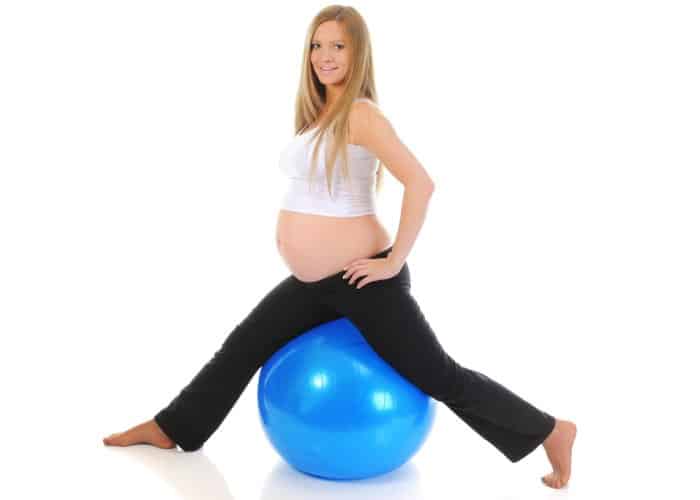 trudnica na pilatesu