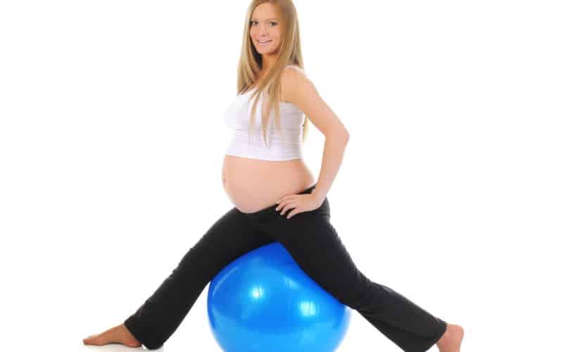 trudnica na lopti
