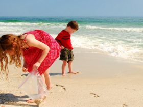 djeca na plaži